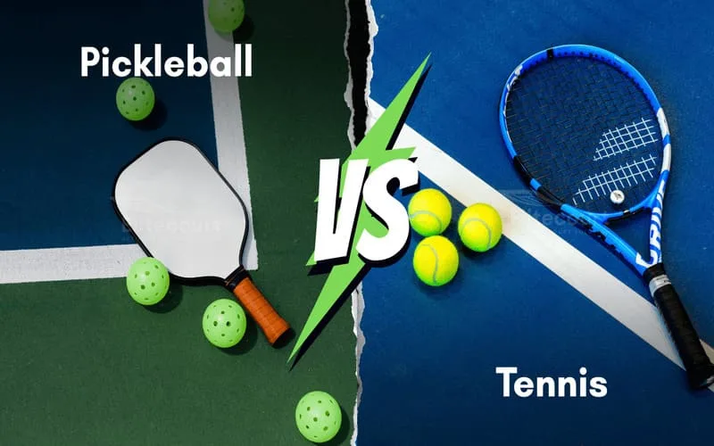 tennis va pickleball khac nhau nhu the nao diem khac biet co ban