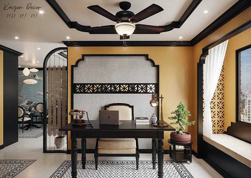 Vật liệu thường được sử dụng trong phong cách Indochine